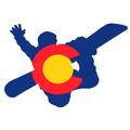 CO Flag Snowboarder