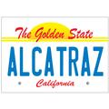 Alcatraz California License Plate