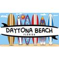 Daytona Beach Florida 6 Surfboards