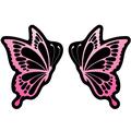 Twin Butterfly Silhouette