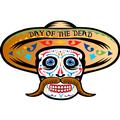 Fu Man Chu Sombrero Skull