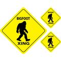 Bigfoot Crossing Signs
