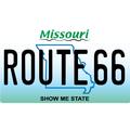 Missouri License Plate