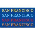 San Francisco Repeating Stacked Colors