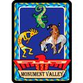 Kokopeli Lizard Vert Indian
