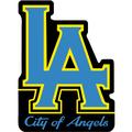 Blue Yellow Stacked Letters 