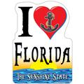 Florida I Heart With Anchor