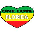 Florida One Love Heart