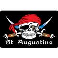 St Augustine, FL Pirate Black Rectangle