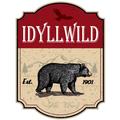Red Bear Sign