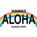 Hawaii License Plate