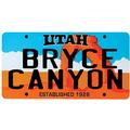 Utah License Plate