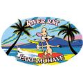 Lake Mohave  River Rat Oval with Water Skiing Rat