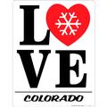 Love Snowflake Heart