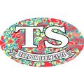 Floral Filled Euro Oval