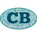 Colonial Beach CB Paisley Oval