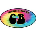 Colonial Beach CB Tie Dye Oval