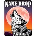 Pink Moon Wolf