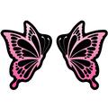 Twin Butterfly Silhouette