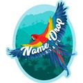 Parrot Flying Red Macaw