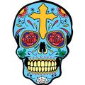 Blue Sugar Skull