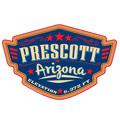 Prescott Arizona Blue Red Logo