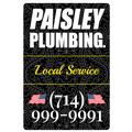 Paisley Plumbing Business Card Vertical 