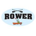 Rower Cross Paddles Oval