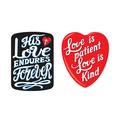 His Love Endures and Love is Patient