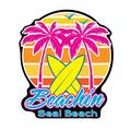 Beachin Seal Beach Palms Surfboards