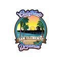 Sticker Girl San Clemente Pier Ca Dream