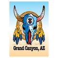 Grand Canyon, AZ Skull Dream Catcher