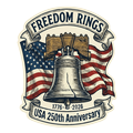 Freedom Rings Bell 250th Anniversary