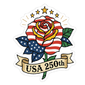 USA 250 Rose