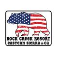 Rock Creek Resort American Flag Bear