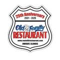 Old Route 66 Restaurant Logo 25th Ann.