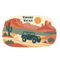 Desert  Jeep Red Rock