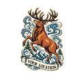 Leaping Elk