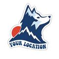 Mountain Wolf Retro