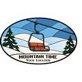 Stained Glass Ski Lift Chair