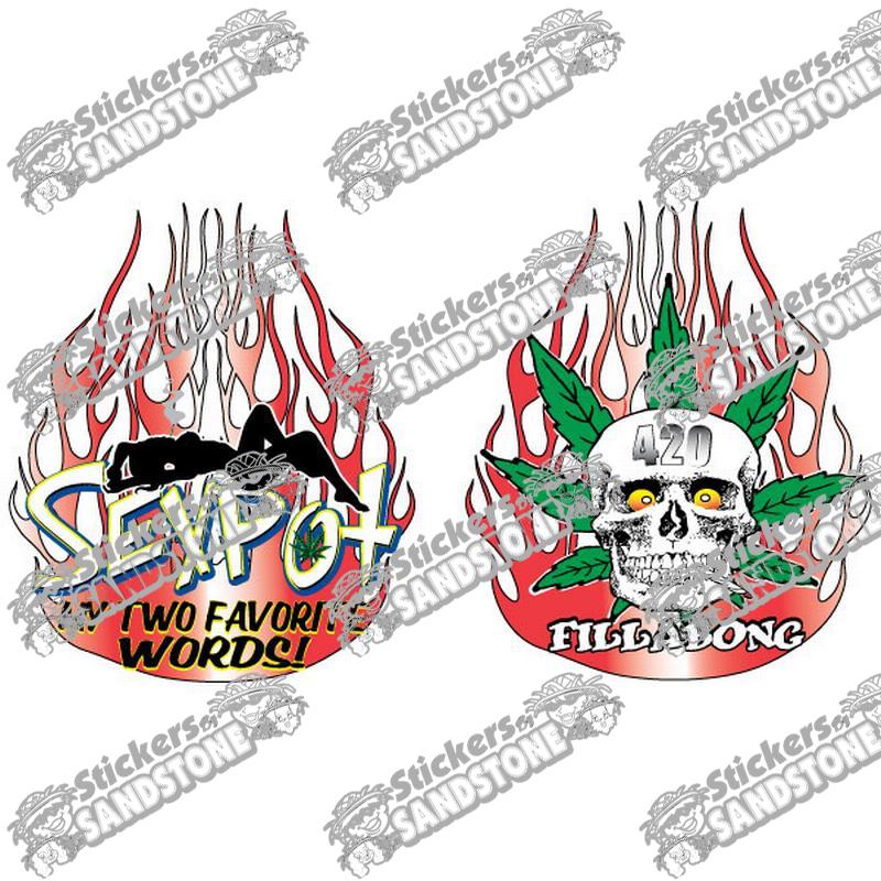 Stickers by Sandstone