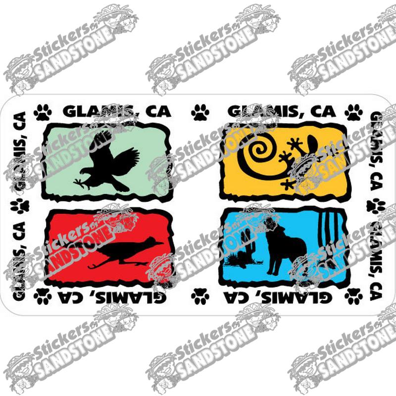 Stickers by Sandstone