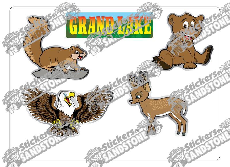 Stickers by Sandstone