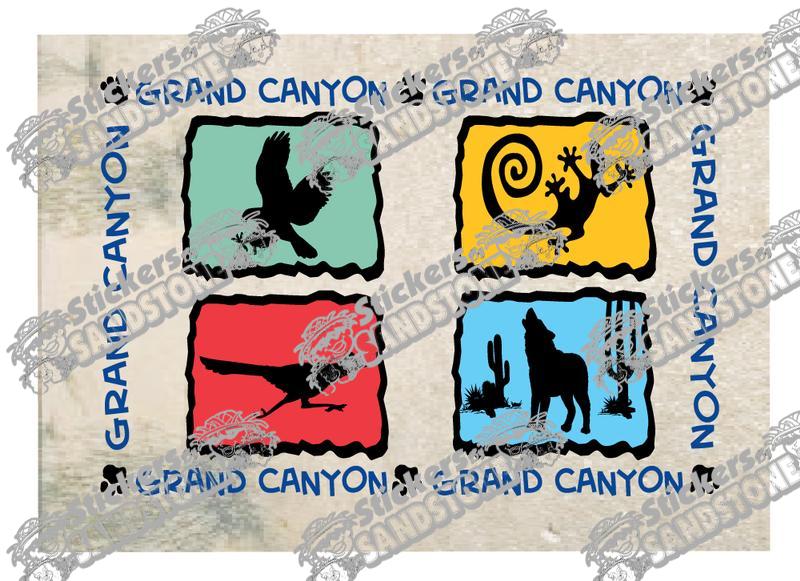 Stickers by Sandstone