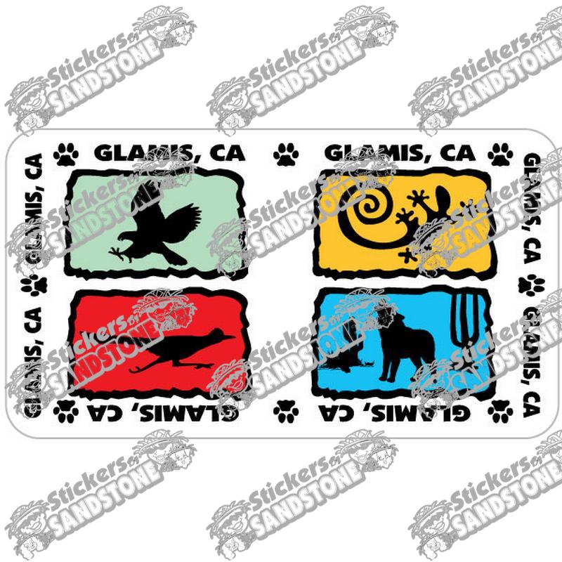 Stickers by Sandstone