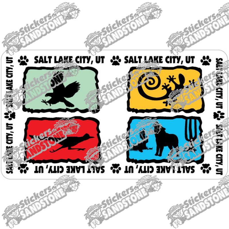 Stickers by Sandstone